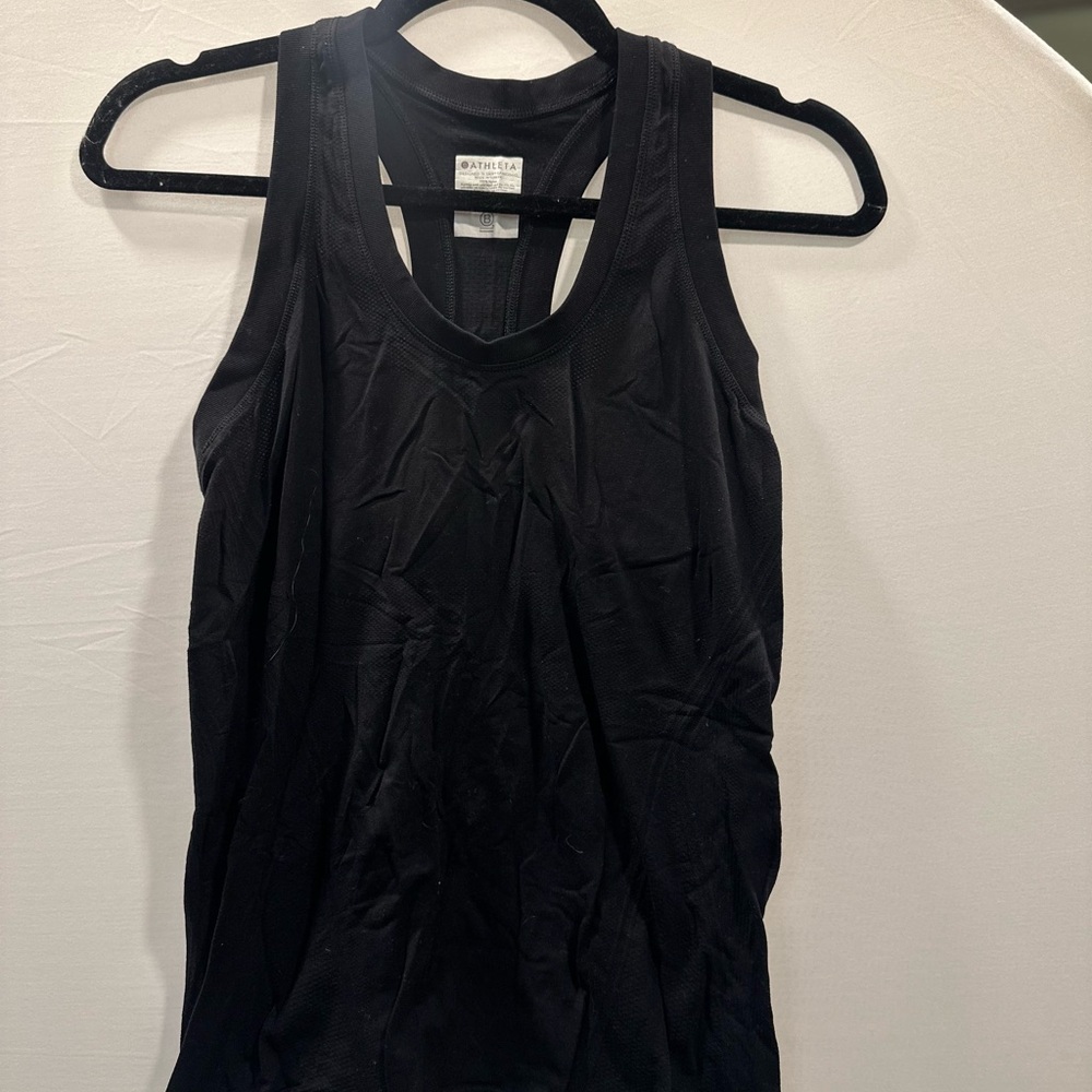 Athleta Black Performance Racerback Tank